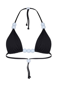 Aquarius Black Bikini Top