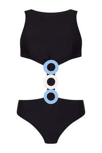 Porto Black One Piece